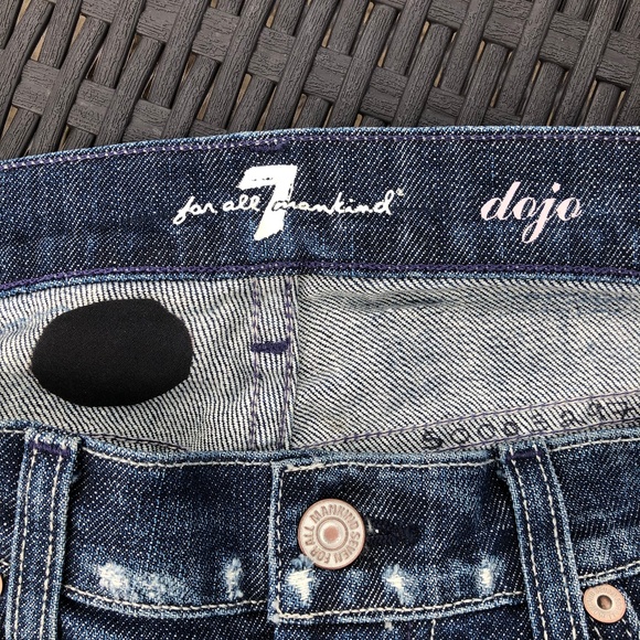 7 for all Mankind Dojo in San Clemente NWOT Sz 25 - Picture 5 of 8